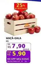Assaí Atacadista De - maçã-gala oferta