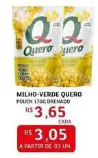 Assaí Atacadista Quero - milho-verde oferta