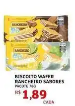 Assaí Atacadista Rancheiro - biscoito wafer sabores oferta