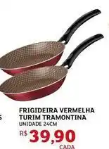 Assaí Atacadista Tramontina - frigideira vermelha turim oferta