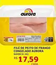Assaí Atacadista Aurora - filé de peito de frango congelado oferta