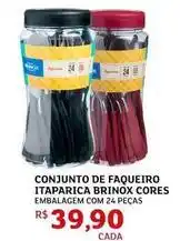 Assaí Atacadista De - conjunto de faqueiro itaparica brinox cores oferta