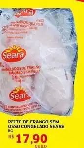 Assaí Atacadista Seara - peito de frango sem osso congelado oferta
