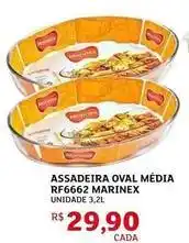 Assaí Atacadista Marinex - assadeira oval media rf6662 oferta
