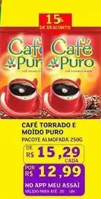 Assaí Atacadista Puro - café torrado e moído puro oferta