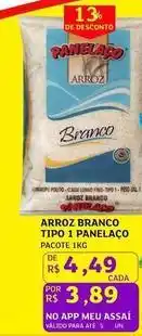Assaí Atacadista Pacote - arroz branco tipo 1 panelaco oferta