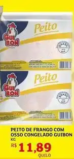 Assaí Atacadista Guibon - peito de frango com osso congelado oferta