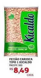 Assaí Atacadista Kicaldo - feijão carioca tipo 1 oferta