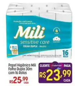 Muffato Papel Higiênico Mili Folha Dupla oferta
