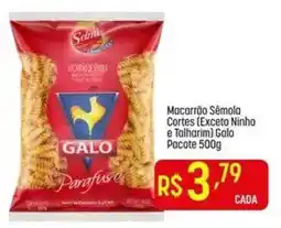 Muffato Macarrão Sêmola Cortes (Exceto Ninho e Talharim) Galo oferta