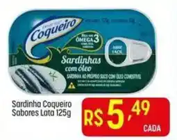 Muffato Sardinha Coqueiro Sabores Lata oferta
