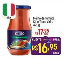 Muffato Molho de Tomate Ciro Tipos Vidro oferta