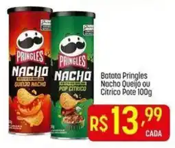 Muffato Batata pringles nacho queijo ou citrico pote 100g oferta