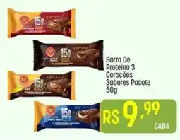 Muffato Barra De Proteina 3 Corações Sabores Pacote oferta