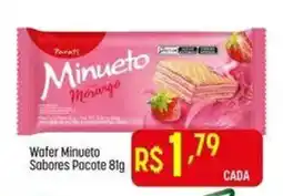 Muffato Wafer minueto sabores oferta