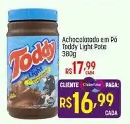 Muffato Achocolatado em pó toddy light pote oferta