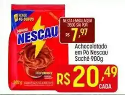 Muffato Achocolatado em Pó Nescau Sachê oferta