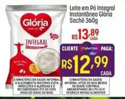 Muffato Leite em Pó Integral Instantâneo Glória oferta