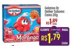 Muffato Gelatina dr. oetker sabores oferta