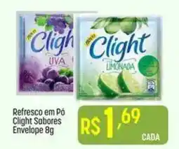 Muffato Refresco em Pó Clight Sabores Envelope 8g oferta