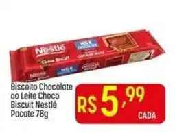 Muffato Biscoito Chocolate ao Leite Choco Biscuit Nestlé Pacote oferta