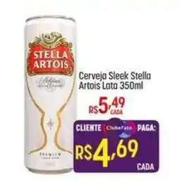 Muffato Cerveja Sleek Stella Artois Lata oferta