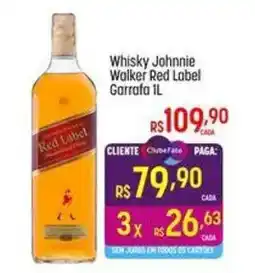 Muffato Whisky Johnnie Walker Red Label Garrafa oferta