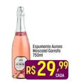 Muffato Espumante aurora moscatel garrafa oferta