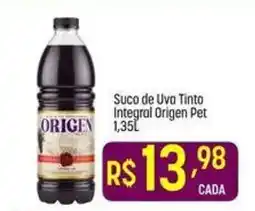 Muffato Suco de Uva Tinto Integral Origen Pet oferta