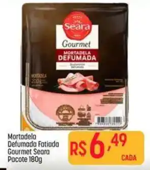 Muffato Mortadela Defumada Fatiada Gourmet Seara oferta