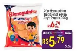 Muffato Pão Bisnaguinha Tradicional Seven Boys oferta