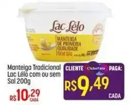 Muffato Manteiga tradicional lac lelo com ou sem sal oferta