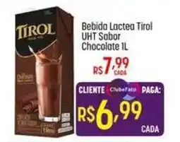 Muffato Bebida Lactea Tirol UHT Sabor Chocolate oferta