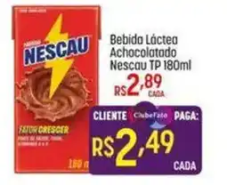 Muffato Bebida Lácteo Achocolatado Nescau TP oferta
