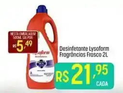 Muffato Desinfetante lysoform fragrâncias oferta