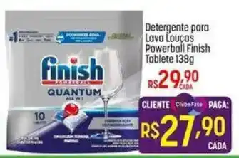 Muffato Detergente para Lava Loucas Powerball Finish Tablete oferta