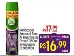Muffato Purificador aerossol bom ar fragrâncias oferta