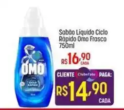 Muffato Sabão Líquido Ciclo Rápido Omo Frasco oferta