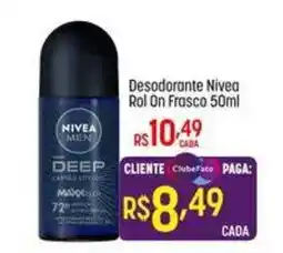 Muffato Desodorante nivea rol on frasco oferta