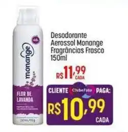 Muffato Desodorante Aerosol Monange Fragrâncias Frasco oferta