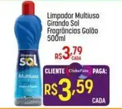 Muffato Limpador multiuso girando sol fragrâncias galão oferta