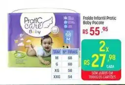 Muffato Fralda infantil prati care baby pacote oferta