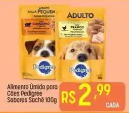 Muffato Alimento Úmido para Cães Pedigree Sabores Sache oferta