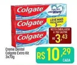 Muffato Creme Dental Colgate Extra Kit oferta