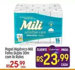 Muffato Papel Higiênico Mili Folha Dupla oferta