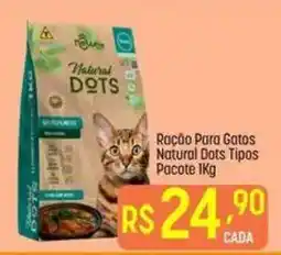 Muffato Ração Para Gatos Natural Dots Tipos oferta