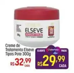 Muffato Creme de tratamento elseve tipos pote oferta