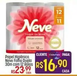 Muffato Papel Higiênico Neve Folha Dupla oferta