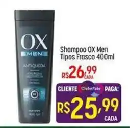 Muffato Shampoo ox men tipos frasco oferta