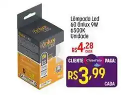 Muffato Lâmpada Led 60 Onlux 9W 6500K oferta